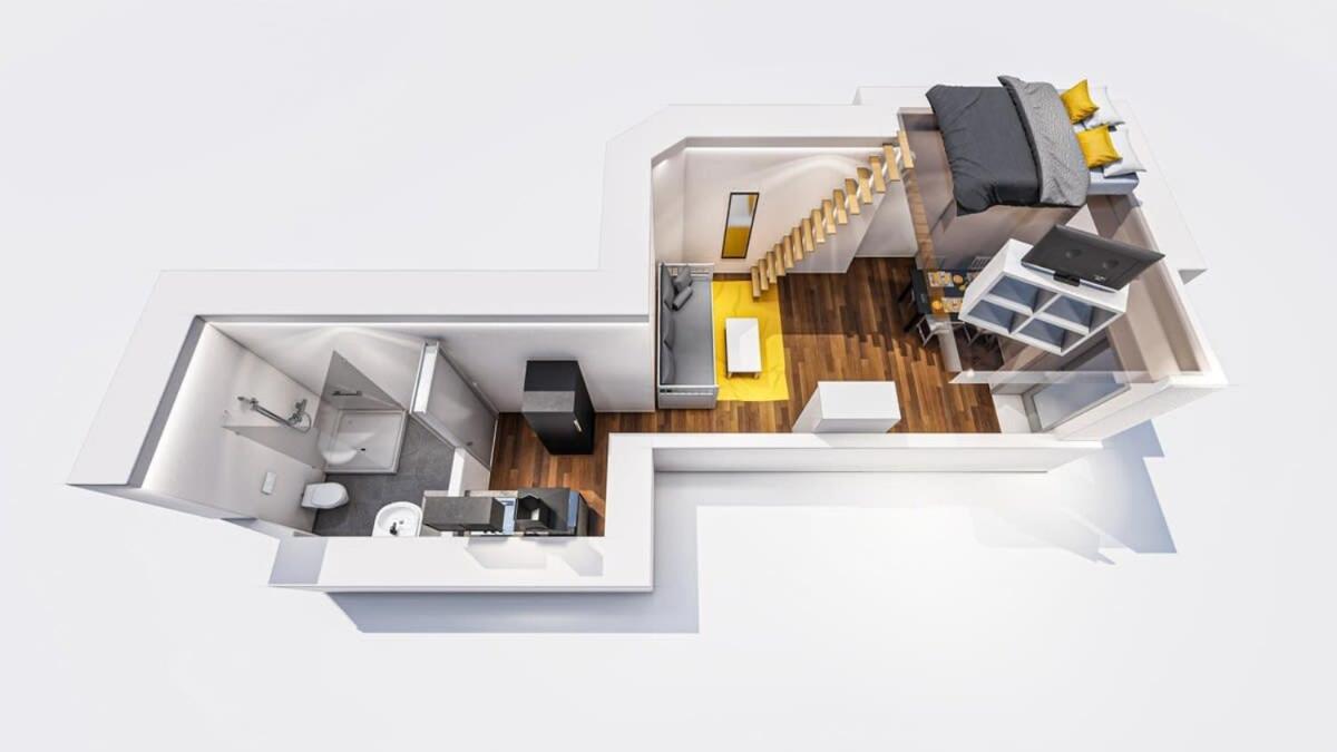 Spacious Loft Style Studio In Berlin Wilmersdorf Экстерьер фото